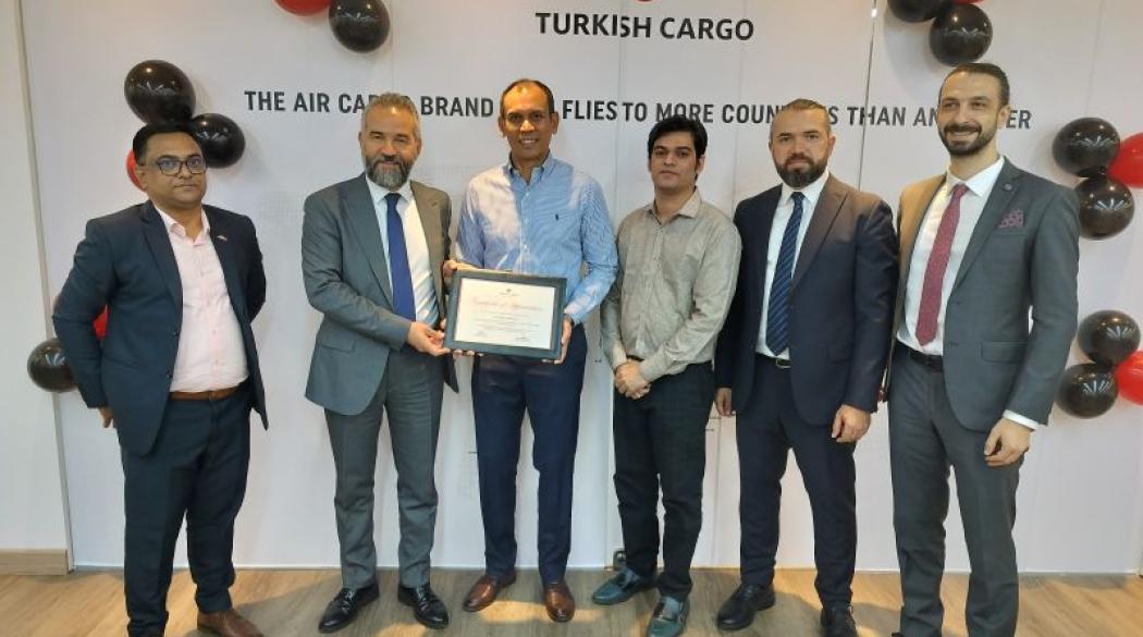 EFL Global Bangladesh - Certificate of Appreciation from Turkish Cargo