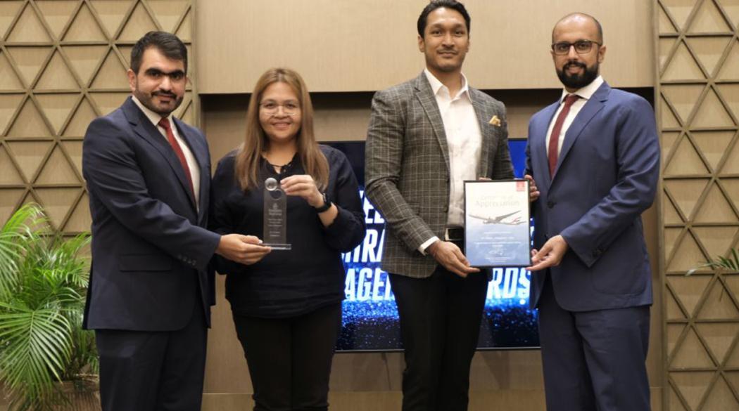 EFL Global Philippines - Emirates Top Cargo Agent in Cebu Award