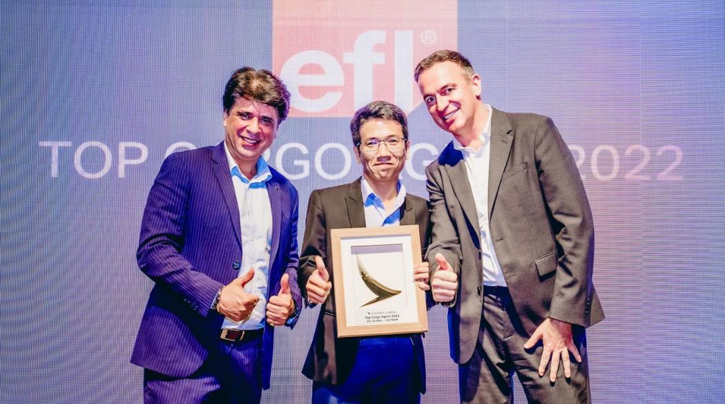 EFL Global Vietnam - Top Agent 2022 by Cathay Cargo 